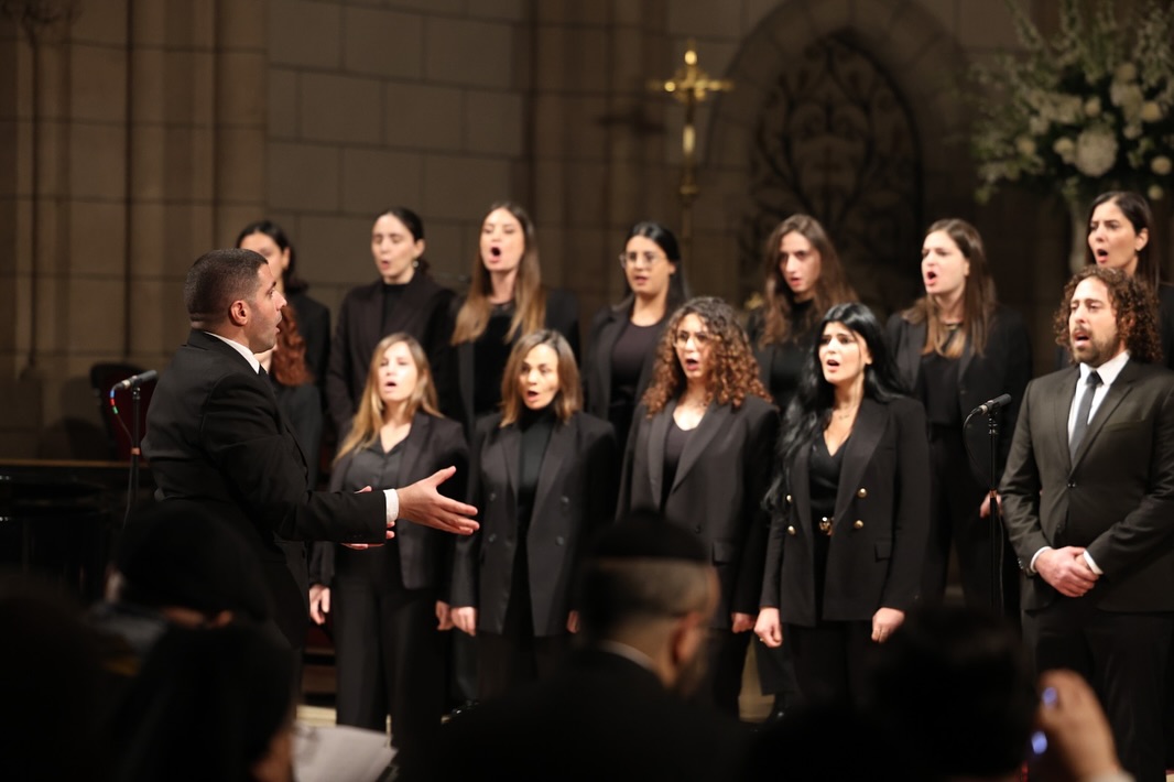Le chœur des Musicales du Liban en concert