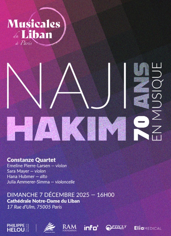 Affiche du concert NAJI HAKIM